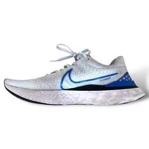 Nike React Infinity FK 3 TB Light Gray Blue  DQ7830-007 Road Running Shors Sz 12
